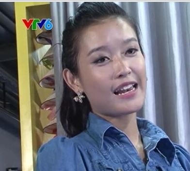 Hình ảnh Huyền My tham gia trong một bộ phim sittcom trên truyền hình 3 năm về trước.