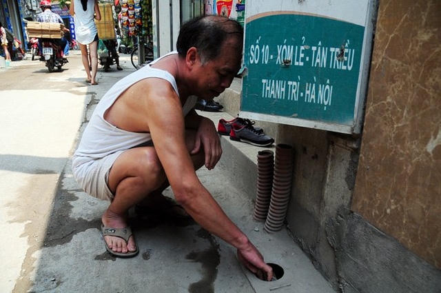 Sau sự việc, ông Ứng theo dõi đồng hồ thì thấy mỗi ngày gia đình ông chỉ dùng khoảng 1 m3 nước.