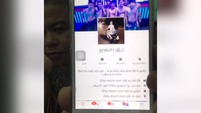 "Thánh chửi" cho mọi người xem hình ảnh và Facebook người mình muốn truy tìm.