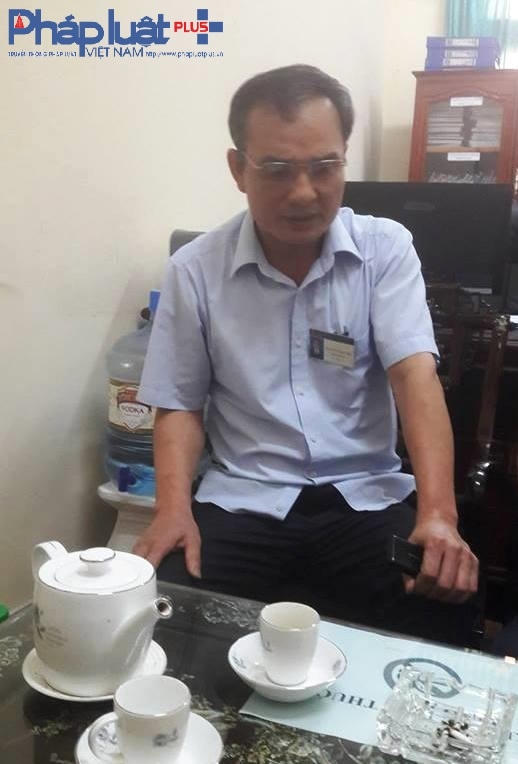 Ông Nguyễn Ngọc Bộ - Trưởng phòng TN&amp;MT huyện Bình Xuyên