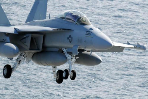 Máy bay EA-18G Growler của Mỹ. (Ảnh: Military)
