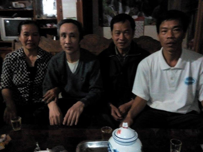 Ông Hàn Đức Long được trả tự do, trở về bên vợ và họ hàng.