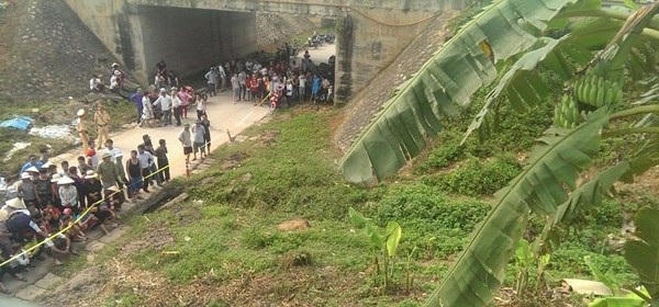 Hiện trường xảy ra vụ việc.