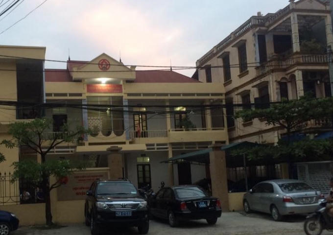 Trụ sở VKSND huyện Quốc Oai nơi xảy ra sự việc.