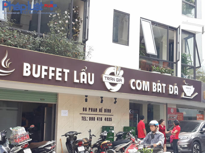 Một nhà hàng có địa chỉ số 86 Phan Kế Bính.