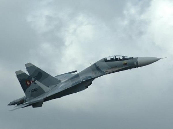 Chiếc máy bay Su30-MK2 bị mất tích trên vùng biển Nghệ An (Ảnh Minh họa).