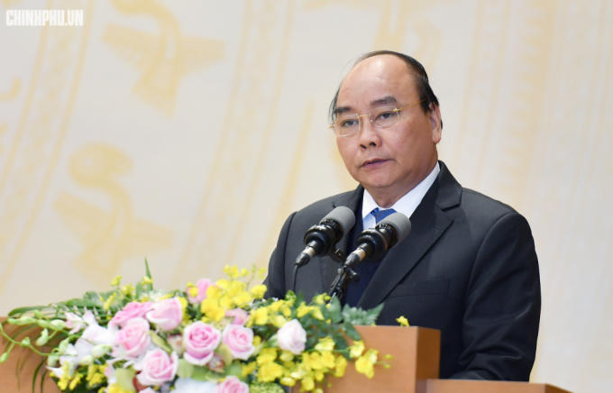 Thủ tướng nhấn mạnh, tinh thần của dịp tết sắp tới là phải lo tết cho nhân dân, không phải là cho cán bộ cấp trên. (Ảnh: VGP)