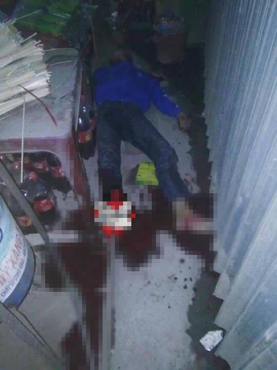 Nam thiếu niên 14 tuổi bị đánh tại Tây Tựu, Từ Liêm, Hà Nội. Ảnh: Internet