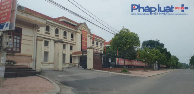 Trụ sở UBND huyện Tân Yên, tỉnh Bắc Giang.