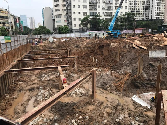 Hiện trạng ô đất.