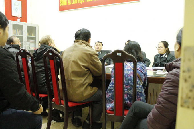 Thanh tra Bộ xây dựng trực tiếp tiếp nhận đơn kêu cứu của cư dân 8B Lê Trực.