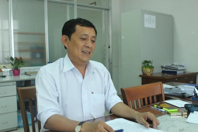 Ông Nguyễn Văn Thiên Đăng- Trưởng phòng TN-MT Dĩ An.