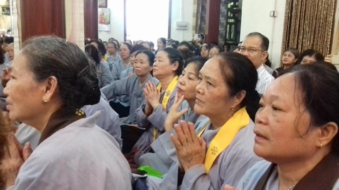 Không khí trang nghiêm tại lễ Kính mừng Phật đản...
