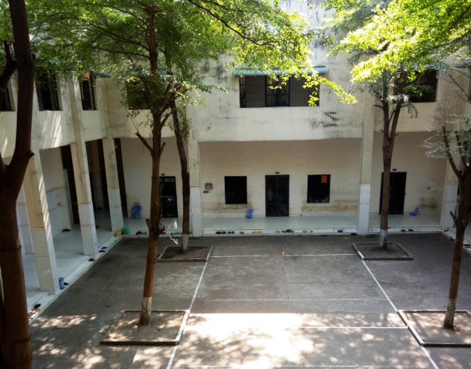 Khu vực nơi xảy ra sự việc.