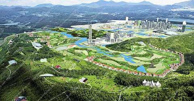 Phối cảnh dự án Dream City được chủ đầu tư công bố rộng rãi.