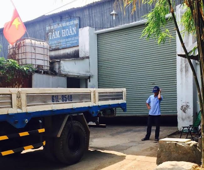 Trụ sở Công ty Gỗ Tám Hoàn.