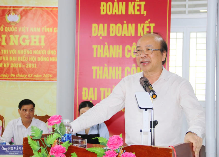 Thứ trưởng Bộ Tư pháp Phan Chí Hiếu khẳng định trong chương trình hành động, nếu được cử tri tín nhiệm bầu làm ĐBQH khóa XVI, sẽ tận tâm, tận lực thực hiện nhiệm vụ với tinh thần liêm chính, kỷ cương, gần dân, trọng dân; lắng nghe và hành động thiết thực, lấy hiệu quả giải quyết kiến nghị cử tri làm thước đo trách nhiệm.