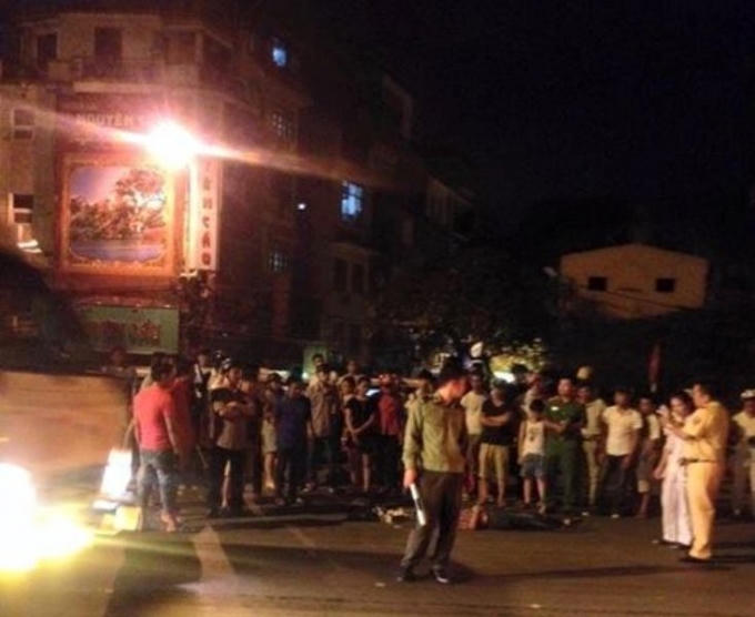 Hiện trường nơi xảy ra sự việc trên