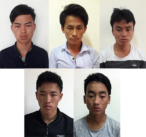 Chân dung các đối tượng trong vụ án.