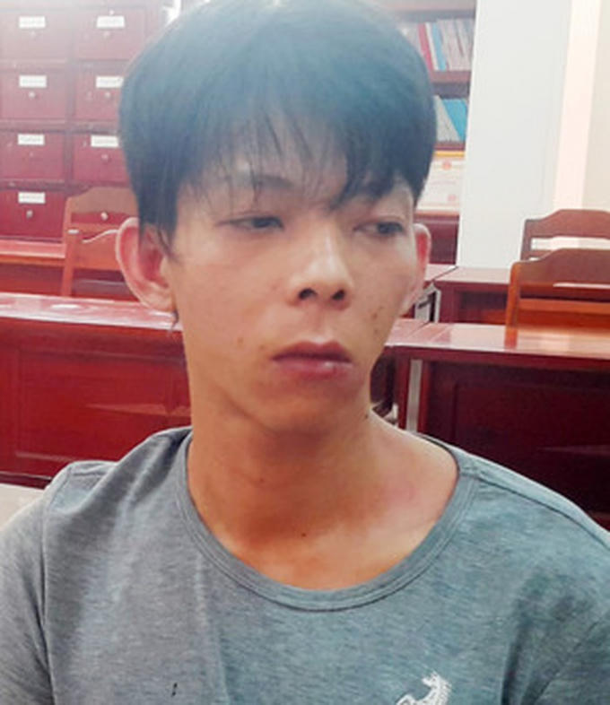 Bảnh Em tại cơ quan điều tra.