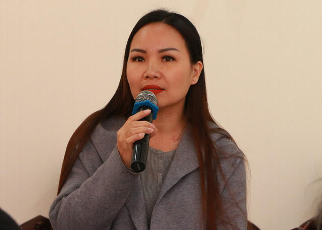 TS Lê Thị Lan Anh - Viện trưởng Viện Phát triển Giáo dục Trí tuệ Việt Nam. (Ảnh: Đ.T).