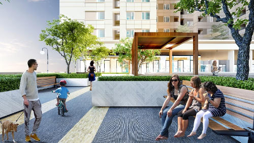 Chung cư Eurowindow River Park hướng đến các gia đình trẻ.