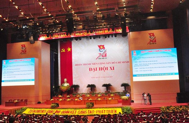 ĐH Đoàn toàn quốc lần thứ XI đã chính thức diễn ra tại Hà Nội sáng ngày 10/12.