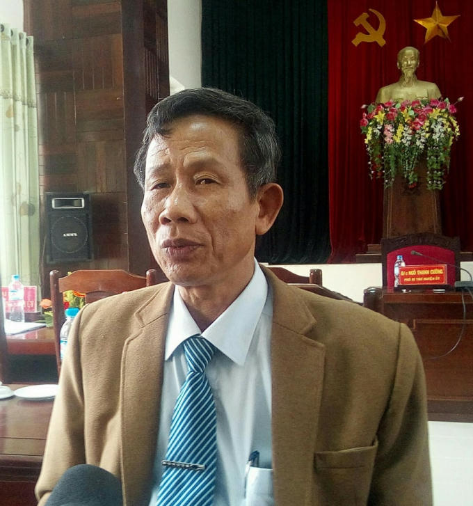 Ông Hùng cũng cho biết vụ việc sẽ được xử lý theo đúng quy định về mặt Đảng và pháp luật.