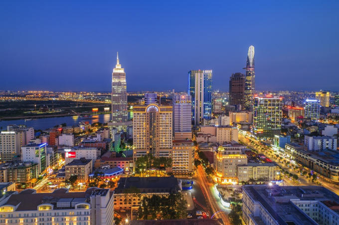 Phối cảnh dự án The Grand Manhattan tọa lạc ngay trung tâm của trung tâm quận 1.