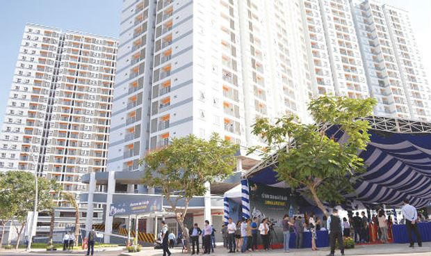 Một khu NƠXH ở TPHCM được đưa vào hoạt động.