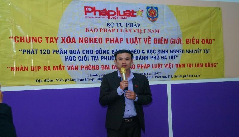 Ông Đỗ Quốc Phong, Phó Chủ tịch UBND phường 4, TP Đà Lạt.