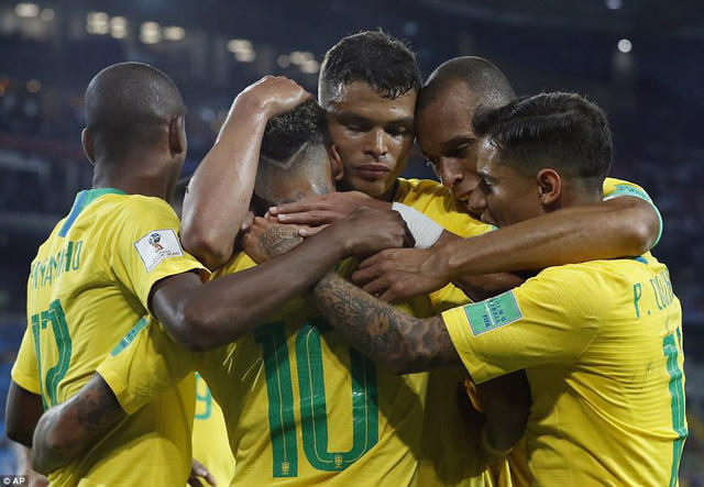 Brazil rơi vào nhánh đấu khó khăn ở vòng knock-out World Cup 2018.