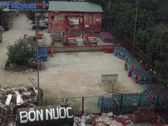 gas được phơi nắng phơi mưa mà không có một thiết bị phòng chống cháy nổ nào
