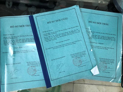 Hồ sơ mời thầu với nhiều tiêu chí không rõ ràng, có dấu hiệu vi phạm Thông tư 03/2015/TT-BKHĐT . Ảnh: H.L