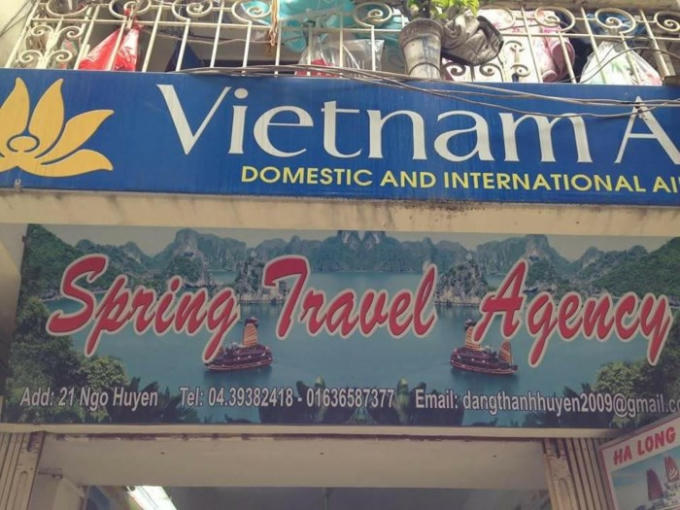 Bà Lynne Ryan mua tour thăm vịnh qua Cty này. Ảnh: Lynne Ryan