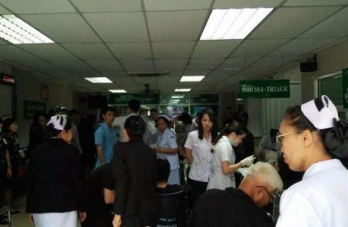 Những người bị thương đều là người cao tuổi và đã được đưa tới phòng cấp cứu để điều trị.