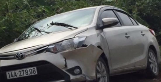 Chiếc xe bị cướp.