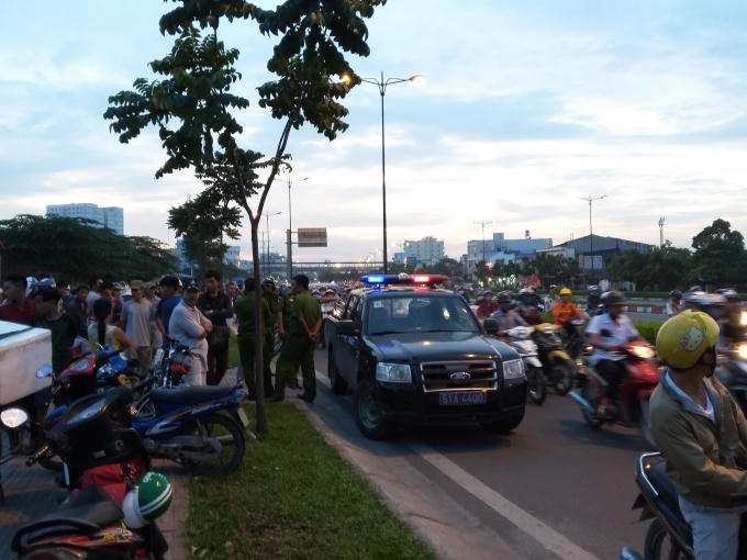 Hiện trường vụ việc.