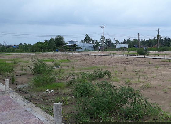 Khu tái định cư Xẻo Quao vẫn chưa hoàn thiện theo “lệnh” của Chủ tịch UBND tỉnh Cà Mau.