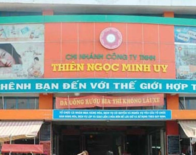 Một chi nhánh của công ty Thiên Ngọc Minh Uy.