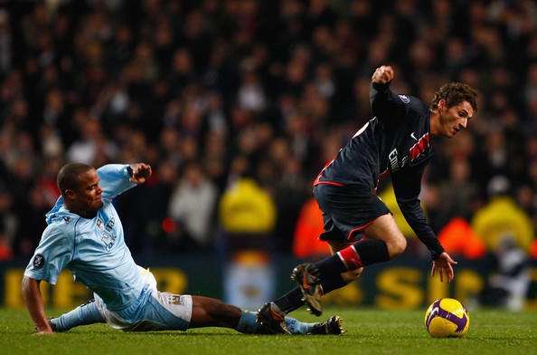 Manchester City vừa trở về sau trận tứ kết lượt đi Champions League .