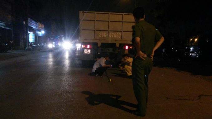 Hiện trường xảy ra vụ việc.