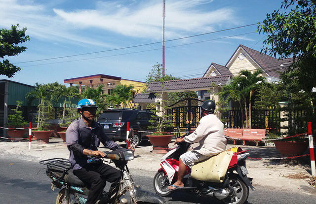 Căn biệt thự của chị Hương vừa bị trộm đột nhập.