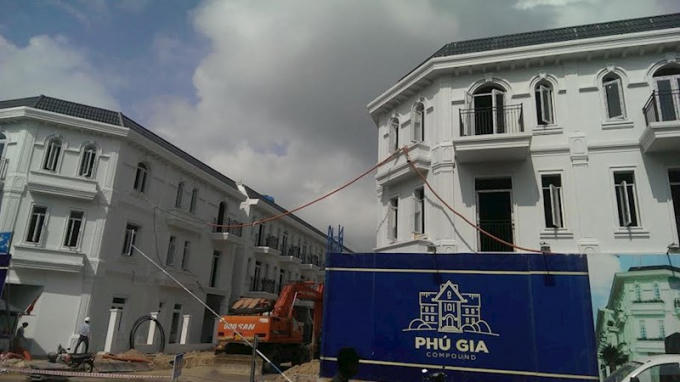 Dự án Phú Gia chưa đủ điều kiện mở bán.