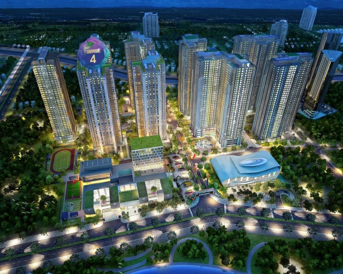Sapphire 4 sở hữu vị trí đẹp nhất trong dự án Goldmark City.