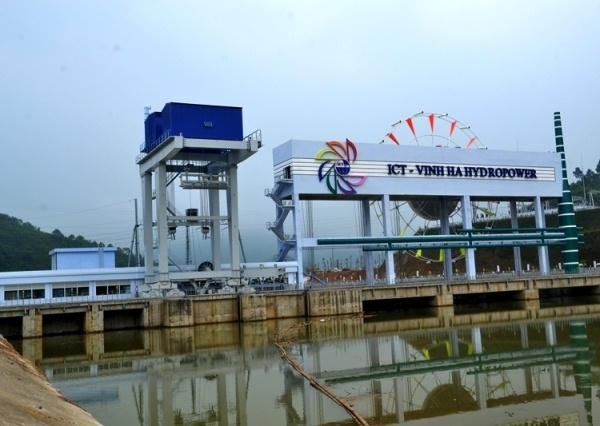 Nhà máy Thủy điện Vĩnh Hà. Ảnh: QT
