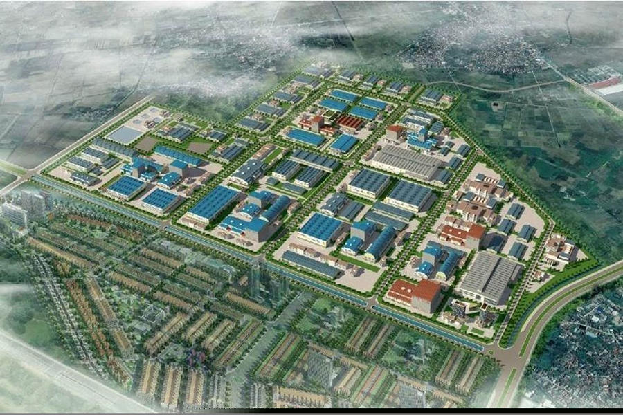 Đồ &aacute;n khảo s&aacute;t lập quy hoạch Cụm c&ocirc;ng nghiệp H&ograve;a Sơn.