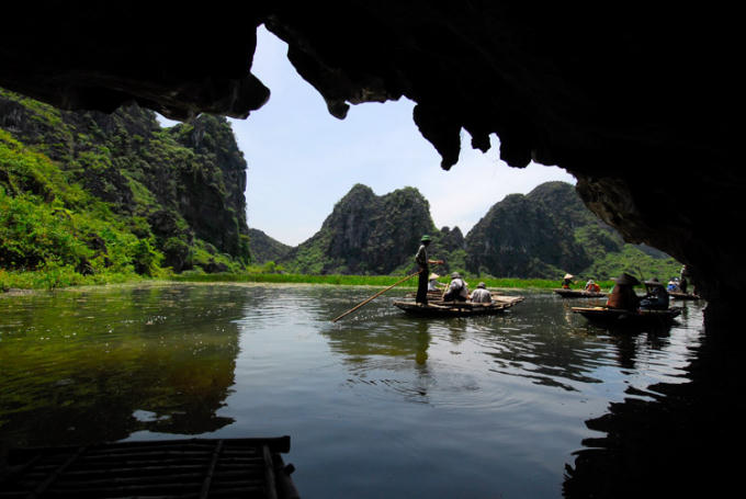 Khu ngập nước Vân Long, nơi còn giữ được vẻ đẹp hoang sơ khiến du khách hấp dẫn. Ảnh: Internet.