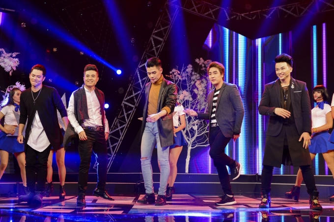 Bảo Kun, Hoài Anh Kiệt - Đào Bá Lộc - Huy Nam - Lưu Minh Tuấn cùng kết hợp trong 1 tiết mục đặc biệt.