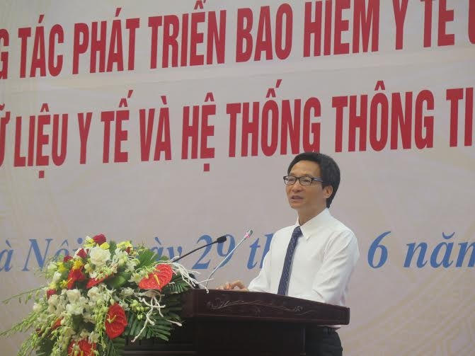 Phó Thủ tướng Vũ Đức Đam phát biểu tại Hội nghị.